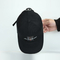 Curved Visor Personalized Embroidered Baseball Caps Leather Material