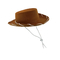 56-60cm Embroidered Outdoor Boonie Hat With Short Brim / Sun Hats For Mens To Protect From Sun