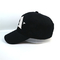 Embroidered Washing Baseball Caps With Plastic Back Closure Buckle